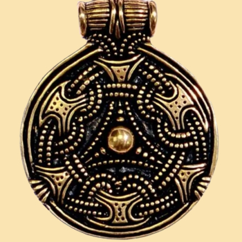 Wikinger-Amulett von Stora Ryk  - Bronze